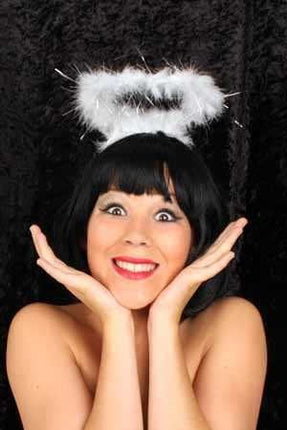 Aureool glitter zilver