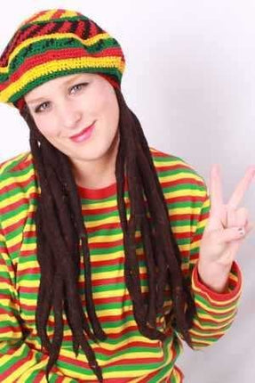 Carnaval- & feest accessoires: Bob Marley Pruik