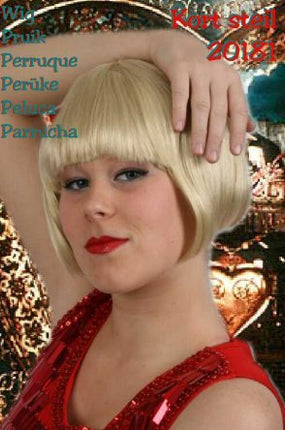 Carnaval- & feest accessoires: Karakter Pruik Page-kapsel