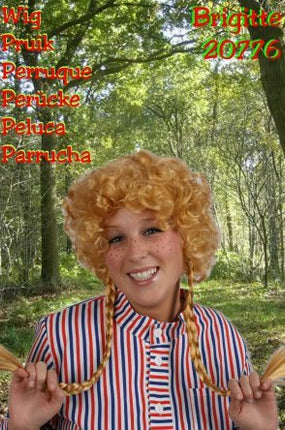 Carnaval- & feest accessoires: Pruik Brigitte