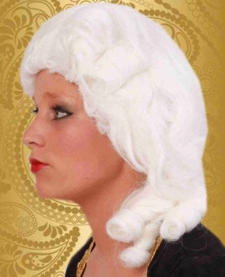 Carnaval- & feest accessoires: Pruik Mozart