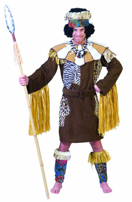 Carnavalskostuum: Afrikaanse dame