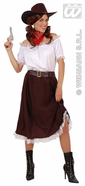 Carnavalskostuum Cowgirl jurk