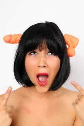 Diadeem penis door het hoofd