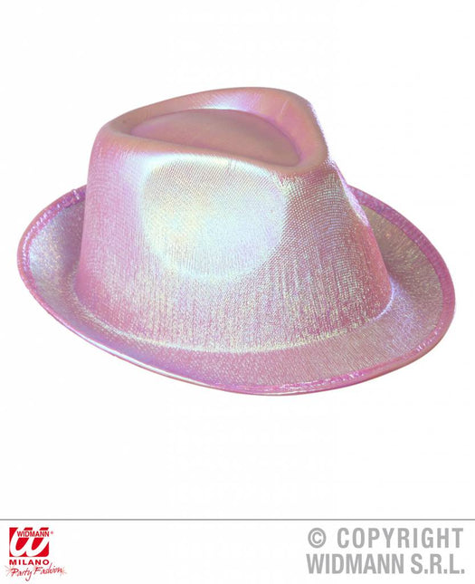 Fedora hoed roze