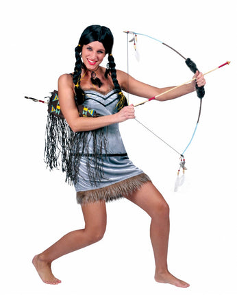 Feest-accessoires: Indianenpruik meisje