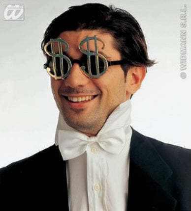 Feest toebehoren bril met Dollar teken