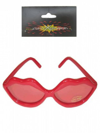 Feestaccessoires: Lippen bril