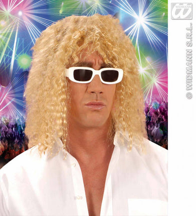 Feestaccessoires: Pruik Zanger