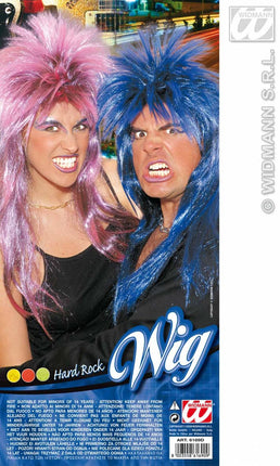 feestaccessoires: Rock-pruik