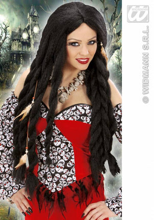 Feestaccessoires: Voodoo-pruik