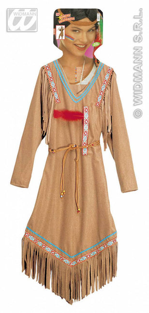 Feestkleding: Indiaanse jurk met toebehoren