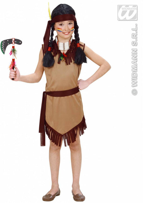 Feestkleding: Indiaantje met moeder