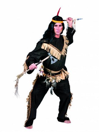 Feestkleding: Indianenpruik