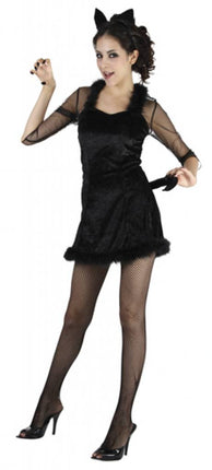 Feestkleding: Zwarte kat