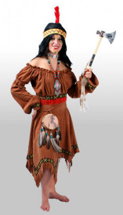 Feestwinkel feestkleding Indiaanse jurk