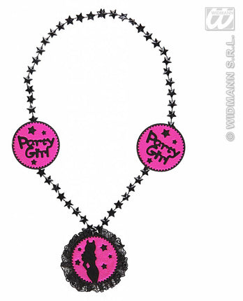 Fluitje aan ketting Party girl