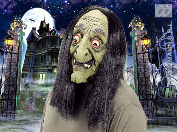 Griezelmaskers: Enge heks met pruik