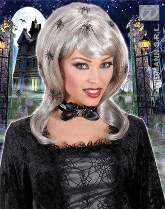 Halloween: Spider Lady Pruik