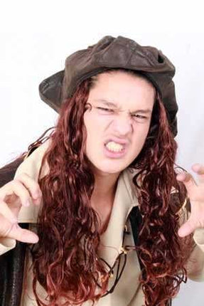 Hoed Caribische piraat met of zonder haar