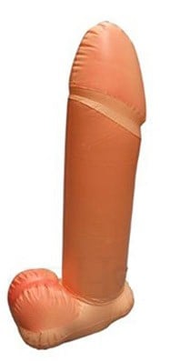 Opblaasbare penis voor henparty's