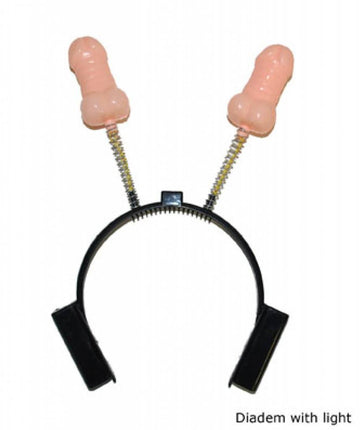 Party-accessoires: Diadeem Lullo met lichtjes