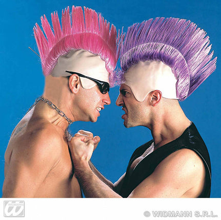 Party-accessoires: Kale kop punker eenkleurig