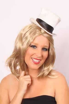 Party-accessoires: Midi-hoedjes met roos