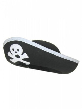 Party-accessoires: piratenhoedje (volwassene)