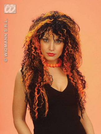 Party-accessoires: Pruik, Vamp