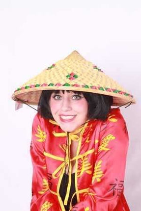 Party- & feest accessoires: Luxe strohoed vlechtwerk