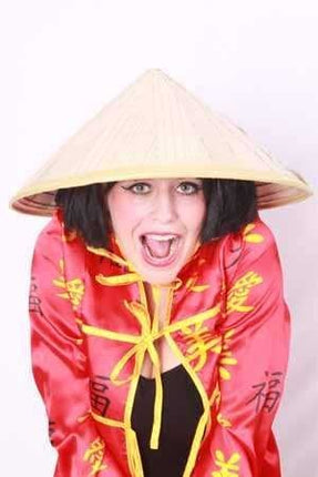 Party- & Feest-accessoires: Strohoed Chinees