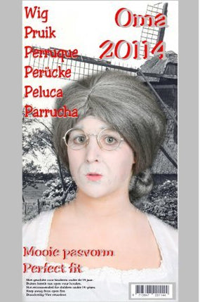 Party- & feestaccessoires: Grijze Oma