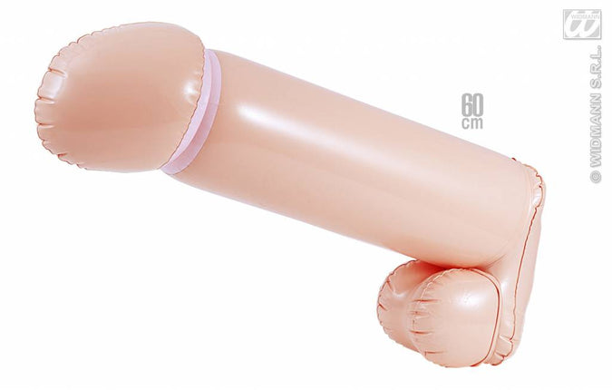 Party-gadget: Opblaas Penis 60cm