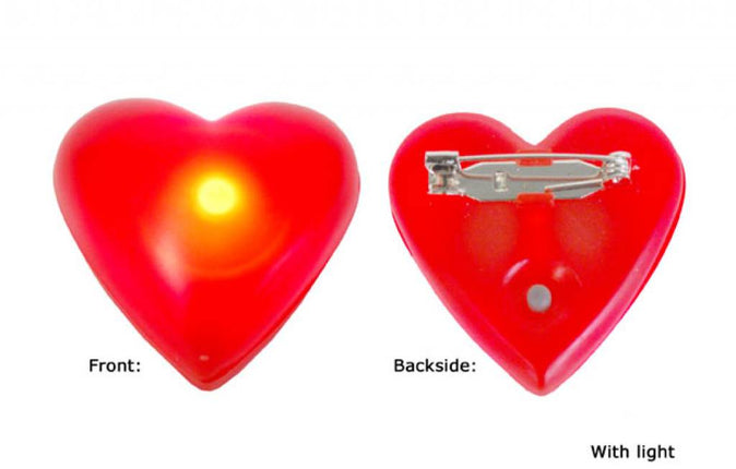 Party-gadgets: Knipperende hartjes