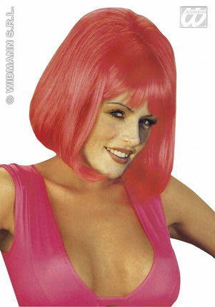 Party-kleding: Pruik, happy days (in plastic doos)