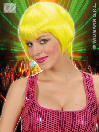 Party-kleding: Pruik, Rave in verschillende kleuren