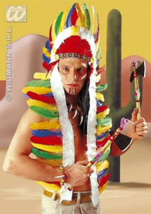 Partyartikelen: Indianentooi lang, 160cm