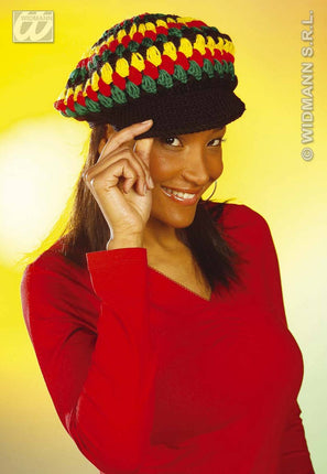 Partyartikelen Rasta muts