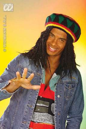 Partyartikelen Reggae / rasta muts