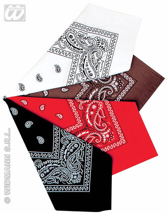 Partyzakdoeken/ Bandana 55x55 cm