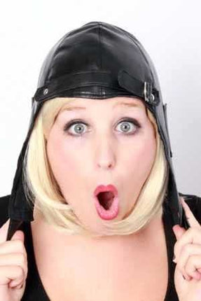 Pilotenpet skai zwart/bruin