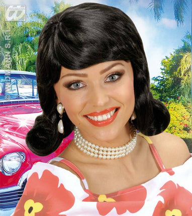 Pruik uit de 60 er jaren Lisa