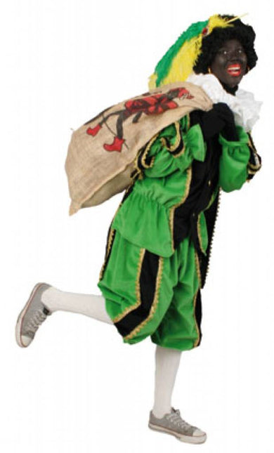 Sinterklaaskleding: Zwarte pietenpak