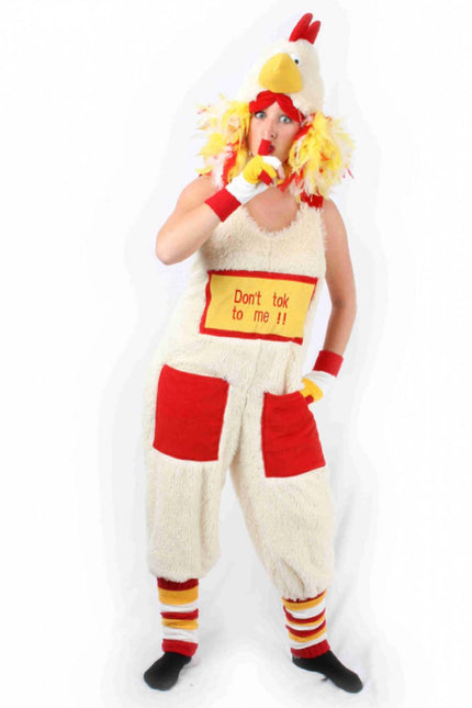 Tuinbroek: "Don't tok to me"