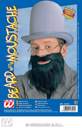 Vermommingen: Baard met snor