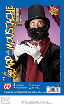 Vermommingen: Luxe baard met snor