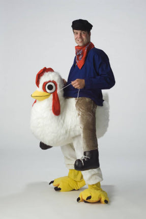 Vrijgezellenavond-outfit: Bereden Kip