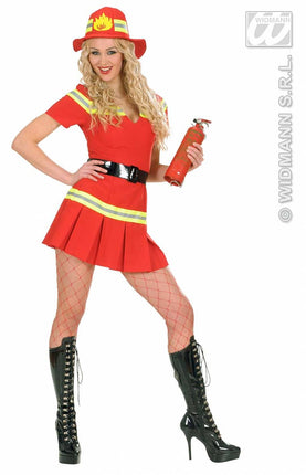 Vrijgezellenkostuum: Sexy Fire-girl