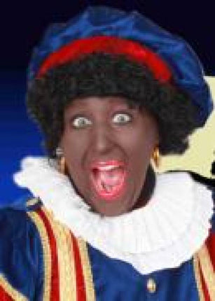 Zwarte Piet: Zwarte piet pruik